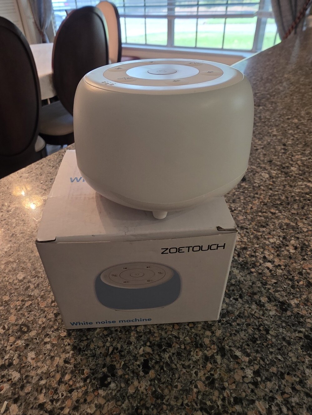 White Portable Sound Machine - White